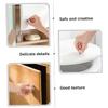 drawer handles and knobs, 12 pcs Knobs Stick-on Self Self- Kitchen Push with Needed Drill Free Sticker Acrylic Crystal Pull Door Cabinet Clear Hook Towel Bathroom Punching Dresser ( Color : X5pcs , Si view 3