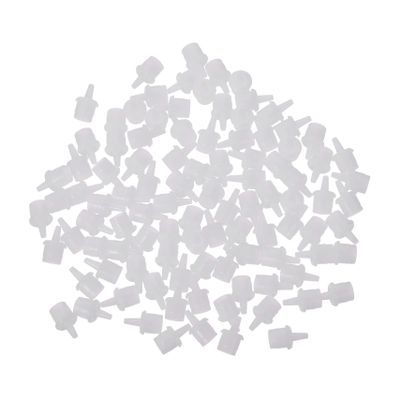 100Pcs Plastic Eyelash Glue Bottle Nozzle Caps for Salon Use