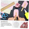 100Pcs Plastic Eyelash Glue Bottle Nozzle Caps for Salon Use view 4