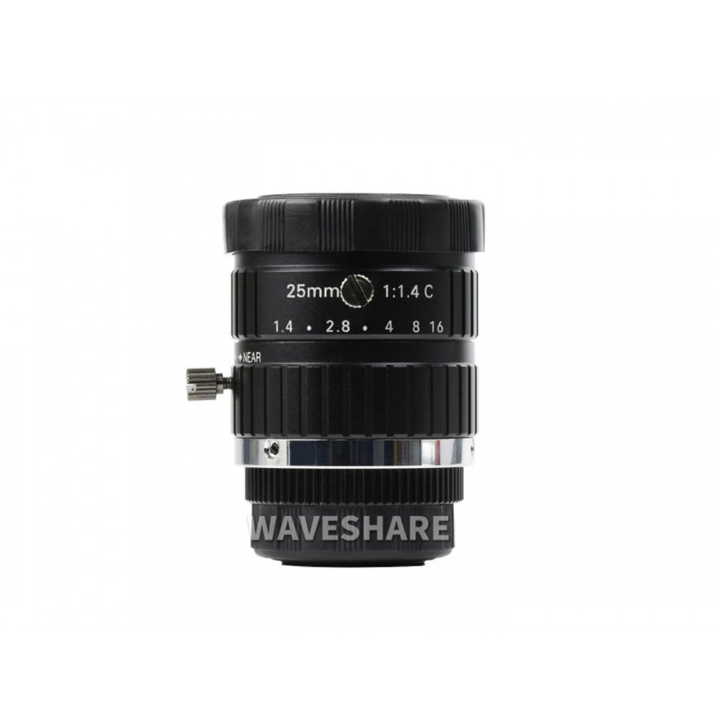 TUOPUONE 25mm Quality Industrial Telephoto Lens Compatible with Raspberry Pi Quality Camera Multi Field Angle C-Mount