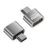1/2 USB to Type C Adapter - USB Type C Converter, USB to C Adapter | Zinc Alloy Metal USB Adapter, High Speed Data Transfer Male to USB 3.0 Female Adapter for Smart Phone and Tablet view 1