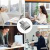 1/2 USB to Type C Adapter - USB Type C Converter, USB to C Adapter | Zinc Alloy Metal USB Adapter, High Speed Data Transfer Male to USB 3.0 Female Adapter for Smart Phone and Tablet view 2