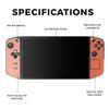 Gaming Skin Compatible with Lenovo Legion Go - Solid Salmon - Premium 3M Vinyl Protective Wrap Decal Cover - Easy to Apply | Crafted in The USA by MightySkins view 2