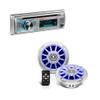 BOSS Audio Systems Marine Bluetooth Radio + 6.5 Inch Marine Speakers view 1