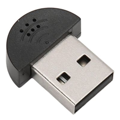 Yanmis Mini USB Microphone, Plug and Play, 360 Degree Omnidirectional, Portable Mini USB 2.0, Noise Reduction, Professional Network Microphone for Internet Chatting and Recording