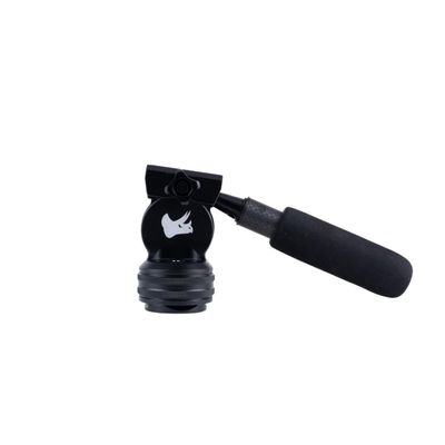TRICER-BP | Fluid Pan Head for Hunters | 12.03oz Lightweight Design | Smooth Operation with Easy Tension Adjustment | Built for Optics and Precision Tracking