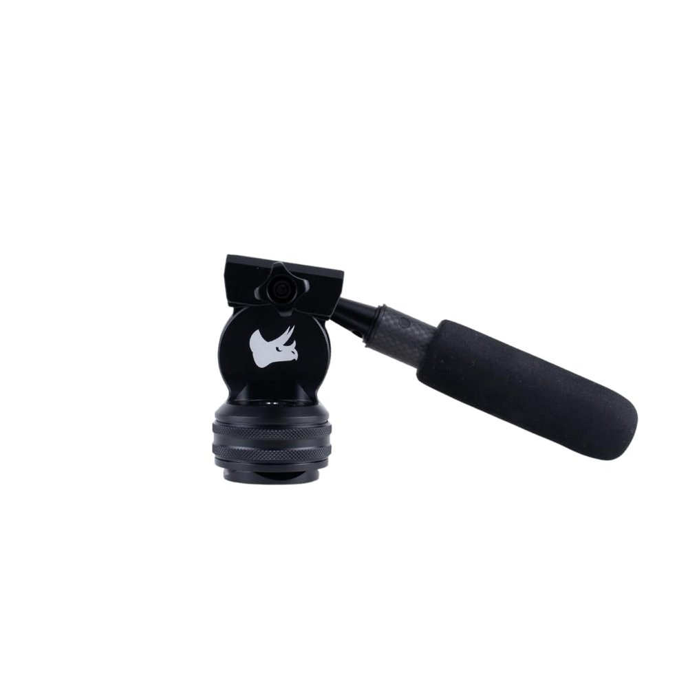 TRICER-BP | Fluid Pan Head for Hunters | 12.03oz Lightweight Design | Smooth Operation with Easy Tension Adjustment | Built for Optics and Precision Tracking