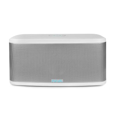 RIVA Upgraded Stadium Wi-Fi Bluetooth Smart Hi-Fi Speaker with Alexa Built-in, 10 Drivers, 200W, Multiroom Music, Supports Airplay 2, Spotify Streaming, Optical, USB and Aux-in Connectivity (White)
