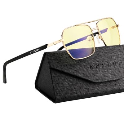 ANYLUV Blue Light Glasses Men/Women, Blue Light Blocking Glasses, Computer Screen Blocker Eyes Protection Glasses