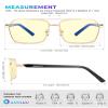ANYLUV Blue Light Glasses Men/Women, Blue Light Blocking Glasses, Computer Screen Blocker Eyes Protection Glasses view 4