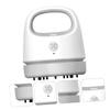 Cabilock Portable USB Charging Desktop Vacuum Cleaner Efficient Dust Collector for Crumbs Lint and Pet Hair Ergonomic Design Two Levels for Easy Cleaning Desks and Counters view 2