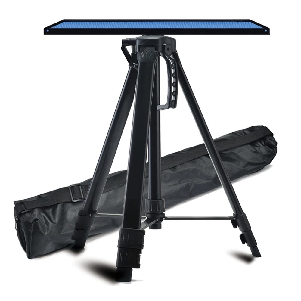 GLigeT Projector Mount Stand Projector Stand Lightweight Adjustable Tripod Floor Stand Holder 360Swivel Ball Head with Height 17 to 47 Inch with Carry Bag Projector Ceiling Mount