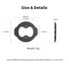 SUKOUSRAM Bike Computer GPS Adapter Base Repair Part Compatible with Garmi n 540 840 Cycling GPS Adapter Replacement Part view 3