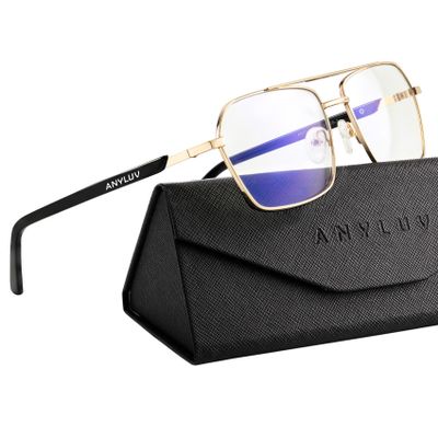 ANYLUV Blue Light Glasses Men/Women, Blue Light Blocking Glasses, Computer Screen Blocker Eyes Protection Glasses