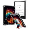 Case Compatible for 6" All New Kindle 10th Generation 2019 Release, Slim Soft Transparent TPU Cover Case with Built-in Kickstand for Kindle 10th Gen 2019 e-Reader, Flame Basketball view 1