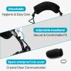 AIRVOICE Pilot Headset with Passive Noise Reduction, PNR General Aviation Headset with Comfortable Earpads and Noise Canceling Microphone, for Pilot, Flight School Student, Instructor view 3