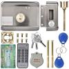Astibym Intelligent Double Head 12V Door Lock with EM or SM Compatible Card Support and Integrated Access Control for Home and Office Security, Astibymku184vwbag view 1