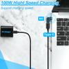 AceSoft Efficient Time Saving Perfectly fit Premium Type C Female to DC Male PD Adapter Compatible with Dell Laptop Series view 2