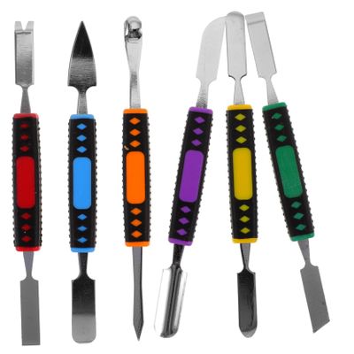 CHILDWEET 6pcs Stainless Steel Spudger Pry Tool Set for Laptop Tablet and Durable Lightweight Reusable Opening Stick for Electronics Maintenance