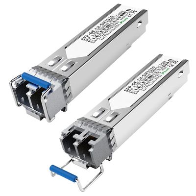 2Pack 1.25G SFP LC Module 1000Base-LX Single-Mode Transceiver (SMF, 1310nm, 20km, DDM) - Compatible with Cisco GLC-LH-SMD, Ubiquiti UniFi, Meraki, Fortinet, Mikrotik, TP-Link, Netgear, Aruba and More
