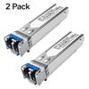 2Pack 1.25G SFP LC Module 1000Base-LX Single-Mode Transceiver (SMF, 1310nm, 20km, DDM) - Compatible with Cisco GLC-LH-SMD, Ubiquiti UniFi, Meraki, Fortinet, Mikrotik, TP-Link, Netgear, Aruba and More view 2