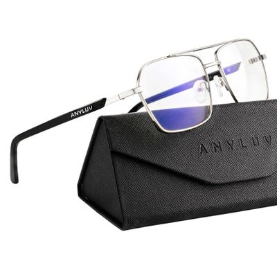 ANYLUV Blue Light Glasses Men/Women, Blue Light Blocking Glasses, Computer Screen Blocker Eyes Protection Glasses
