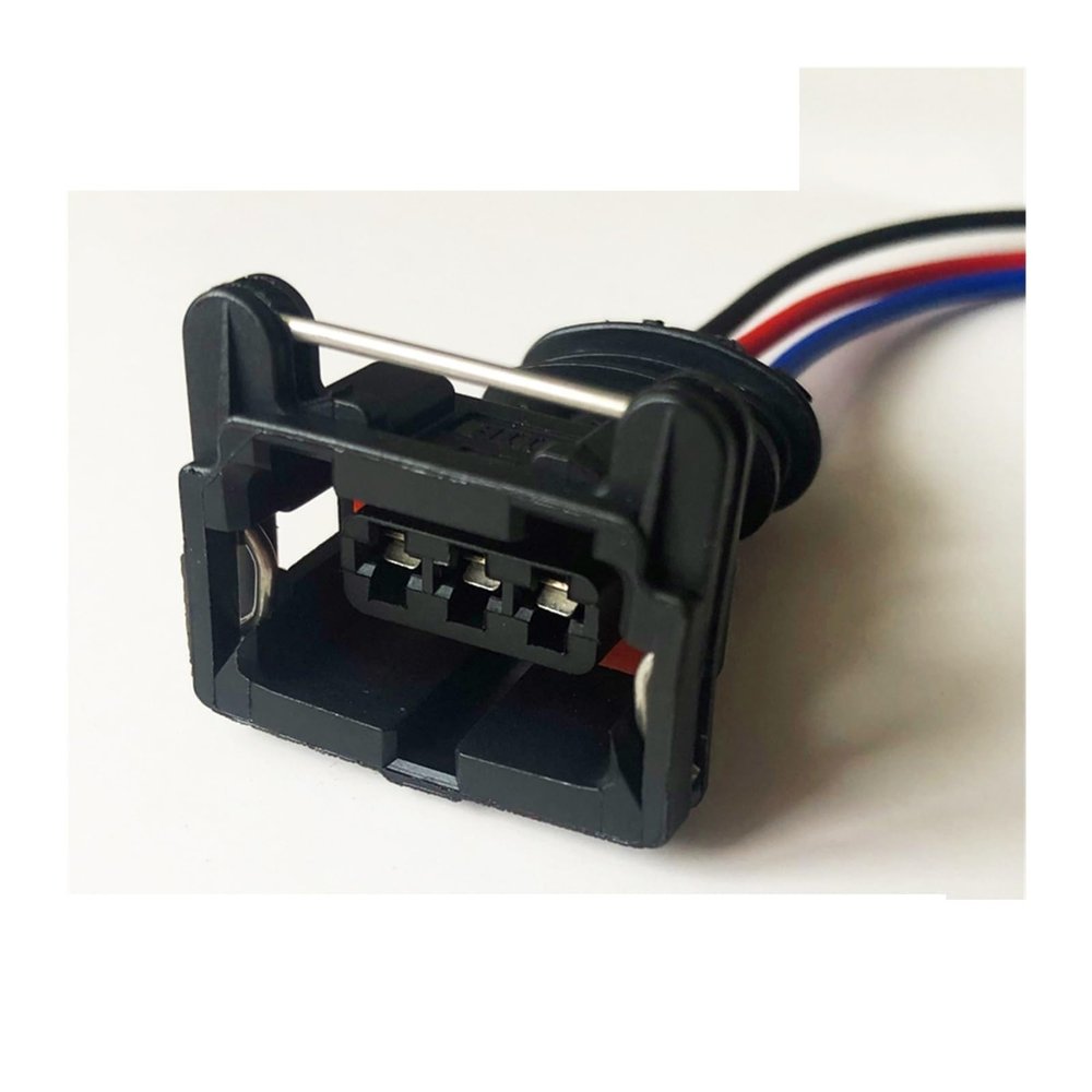 Buxns Dj7021a-3.5 Automobile Injection Nozzle 282189-1 Oxygen Sensor 2/3/4-pin Ignition Coil Wire Connector Wire Length 15cm(3p Strip line-Female,1sets)