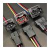 Buxns Dj7021a-3.5 Automobile Injection Nozzle 282189-1 Oxygen Sensor 2/3/4-pin Ignition Coil Wire Connector Wire Length 15cm(3p Strip line-Female,1sets) view 2