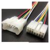 Buxns Dj7061a-2.3 Car Harness Connector 6/8 / 10/12 Pin CD Audio Power Mg620153 Cable Male Female Butt Socket Wire Length 15cm(12p Strip line,5sets) view 1