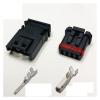 Buxns Dj7028-1.2 Car Small Sealed Waterproof 2p3p4p Rearview Mirror Connector Mx19002s51 Sensor Male and Female Socket Sheath(4p,1sets) view 1