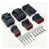 Buxns Dj7028-1.2 Car Small Sealed Waterproof 2p3p4p Rearview Mirror Connector Mx19002s51 Sensor Male and Female Socket Sheath(4p,1sets) view 2