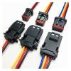 Buxns Dj7028-1.2 Car Small Sealed Waterproof 2p3p4p Rearview Mirror Connector Mx19002s51 Sensor Male and Female Socket Sheath(4p,1sets) view 4