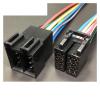 Buxns Dj7082-3.5 Car CD 8p Female to Male Harness Connector 8/16 Pin Car Radio 962191-1 Wire Length 15cm(16p Strip line,5sets) view 1