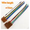 Buxns Dj7082-3.5 Car CD 8p Female to Male Harness Connector 8/16 Pin Car Radio 962191-1 Wire Length 15cm(16p Strip line,5sets) view 3
