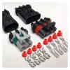 Buxns Dj70282a-6.3 Water Tank Radiator 2/3/ Pin Car Electronic Fan Harness Connector High Current Male and Female Socket Sheath(2p,1sets) view 4