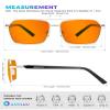 ANYLUV Blue Light Glasses Men/Women, Blue Light Blocking Glasses, Computer Screen Blocker Eyes Protection Glasses view 4
