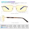 ANYLUV Blue Light Glasses Men/Women, Blue Light Blocking Glasses, Computer Screen Blocker Eyes Protection Glasses view 4