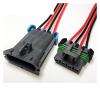 Dj7025w-2.8 Car Electronic Fan 2/3/4/5/6/ Pin Blower Control Connector 15300027 Harness Waterproof Socket Wire Length 15cm(4p Strip line,1sets) view 1