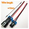 Dj7025w-2.8 Car Electronic Fan 2/3/4/5/6/ Pin Blower Control Connector 15300027 Harness Waterproof Socket Wire Length 15cm(4p Strip line,1sets) view 3