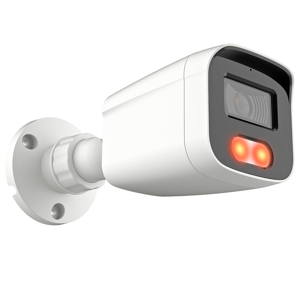 honic 24/7 Full-Color 5MP HD TVI AHD Wide Angle Waterproof Bullet Analog Camera, 4MP HDCVI Security CCTV CVI Camera