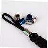 HANABASS Outdoor Titanium Alloy Lanyard Beads for Camping and Large Blue Pendant Rope Gadgets and Corrosion Resistant Cutter Accessories view 4