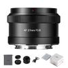 7artisans AutoFocus 27mm F2.8 APS-C Frame Lens,F2.8 Large Aperture,Support Automatic/Manual Aperture and Face/Eye Recognition, Compatible for Sony FS5/FS7/FS7M2/FS5M2K/A3000/A5000/A6000(Black) view 1
