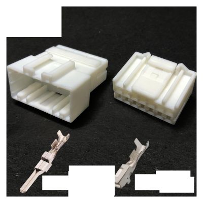 Buxns Te Series Car Connector Dj7142-2.2 Audio Navigation Harness 14/16 / 18 / - 26 Pin Male and Female Butt Terminal Sheath(14p,1sets)