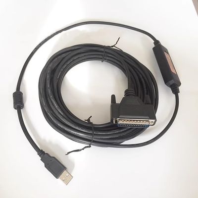 USB-M70 for CNC Machine Tool Communication Download Data Transmission Cable USB to 25-pin Dual chip Design Shielded Magnetic Ring 10 Meters