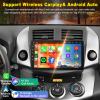 4G+64G Car Radio Stereo for Toyota RAV4 2007-2012, Wireless Carplay&Android Auto with Android 12 Support Bluetooth/Voice Control/GPS/WiFi/Back-up Camera/SWC/FM, 9 Inch IPS Touch Screen for Toyota RAV4 view 3