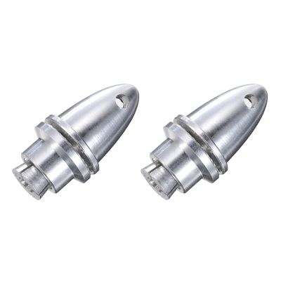 MECCANIXITY RC Plane Airplane Spinners Propeller Adapter, 2mm Extrusion Propeller Adapter Saver for Shaft Brushless Motor Speed Controllers, Pack of 2