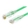 TEMKIN Extremely Thin and Soft Network Cable Multi-Strand Gigabit Category 6 Patch Cable CAT6 high-Speed Thin Cable Network broadband Cable Green (5m) Cables view 1