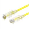 TEMKIN Extremely Thin Soft Network Cable Multi-Stranded Gigabit Category 6 Patch Cable CAT6 high-Speed Thin Cable Network broadband Cable Yellow (20m) Cables view 1