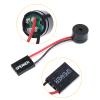 5Pcs PC Computer Mainboard Motherboard Case Buzzer Connector Internal Speaker Beep Code Buzzer Alarm Adapter Cable Continuous Sound (long Beeps) Memory Not Seated Damaged Power Supply Issue Case view 2