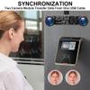 IFWATER 60fps USB Camera 4MP Synchronization Webcam Module with 120Degree No Distortion Dual Lens 3840X1080P 3D Stereo Webcam for PC Computer Cam for Face Recognition VR Biometric Detection view 3